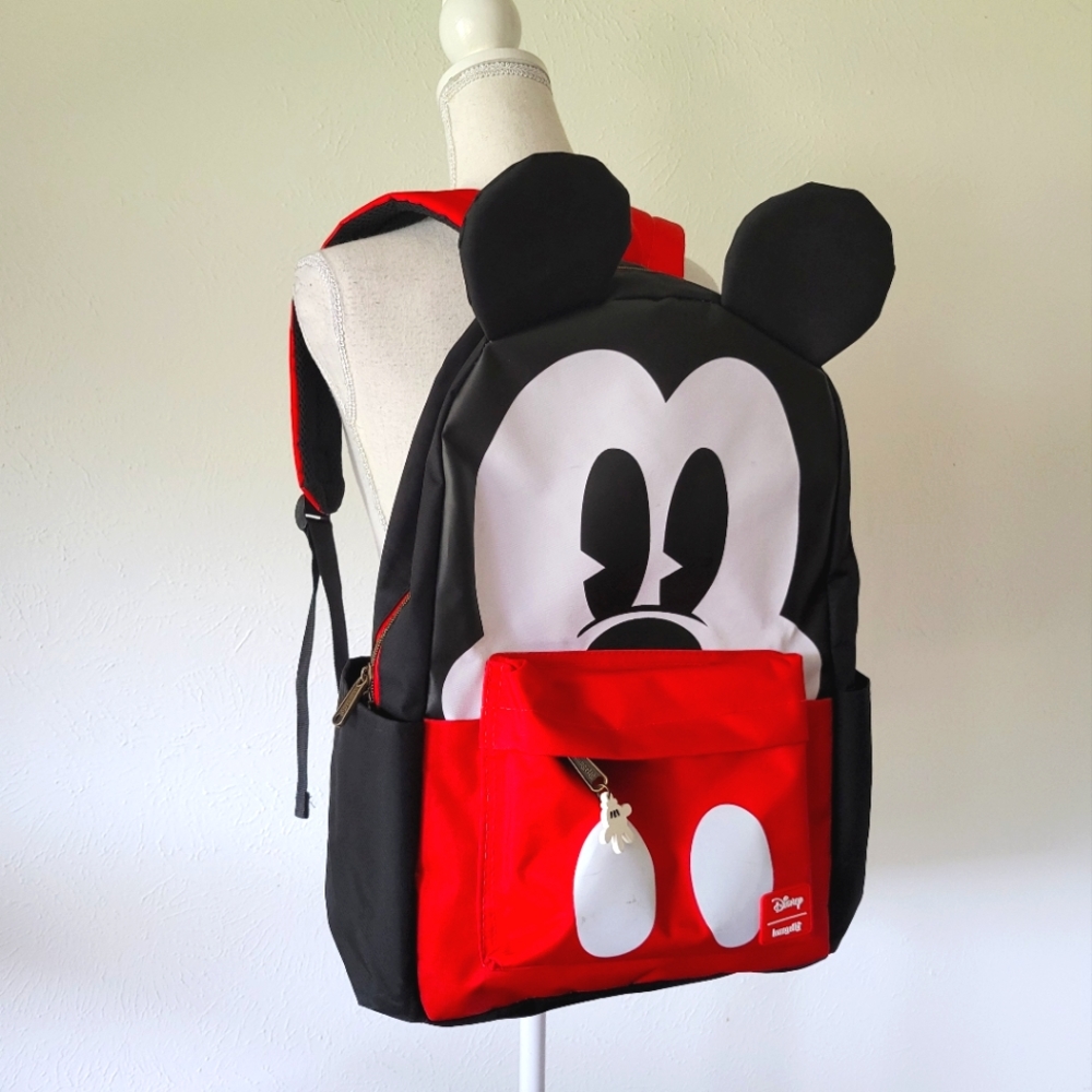 NWT LOUNGEFLY Disney Mickey Mouse Character Backpack